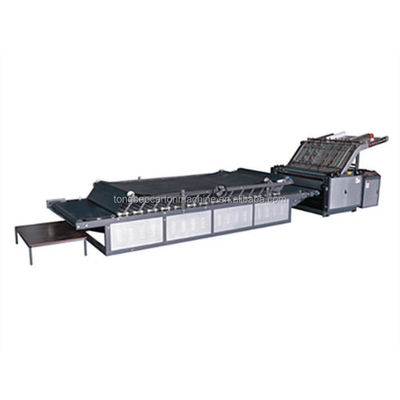60 m/min Macchina semiautomatica monofaccia per la laminazione della tavola a flauto