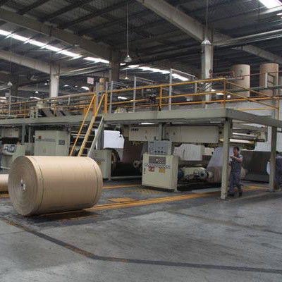 120 m/min Linea di produzione automatica ad alta velocità di cartone ondulato a 3/5/7 strati