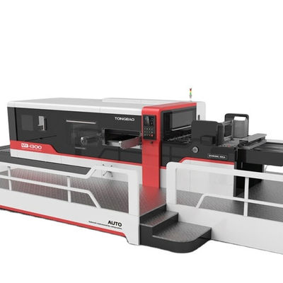 Advanced 380 V Automatic Lead Edge Die Cutting Machine con stazione di depurazione completa dei rifiuti