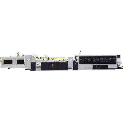 15000 pcs/h Cartone ondulato scatola fascio Slotter rotativo Die Cutting pieghevole Gluer Machine
