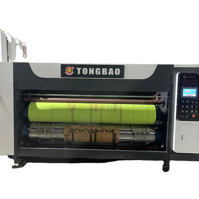Flesso Plate Printer Slotter Die Cutter Machine per la fabbricazione di scatole di pizza a cartone ondulato