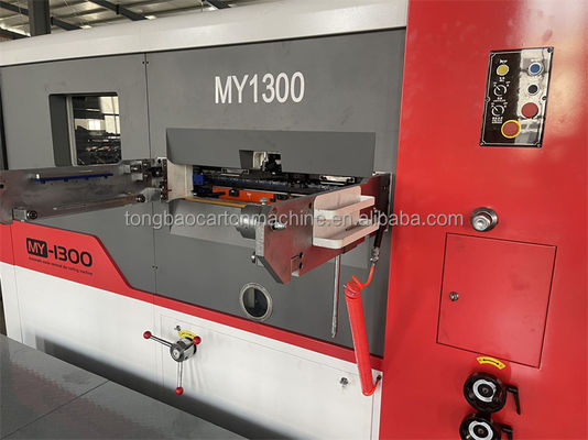 380V Semi Auto Flatbed Die Cutter Creaser per soluzioni di imballaggio a scatola corrugata