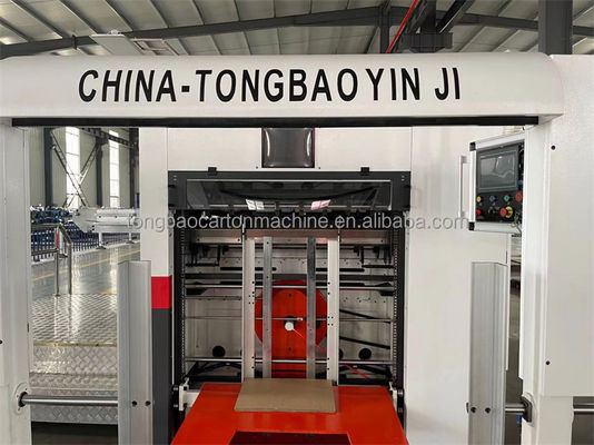 Macchine semiautomatiche per il taglio a stampo piatto a piatto e per il creasing per prodotti in cartone a 380 V