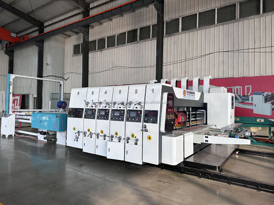 40000 KG Stampa Flexo Slotter rotativa macchina di taglio a matrici per la stampa di scatole di cartone ondulato