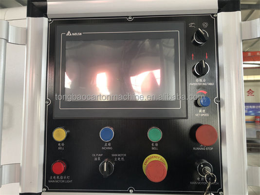 380V semiautomatico a piattaforma piatta, tagliatore e creatore per la piattaforma di cartone ondulato MY