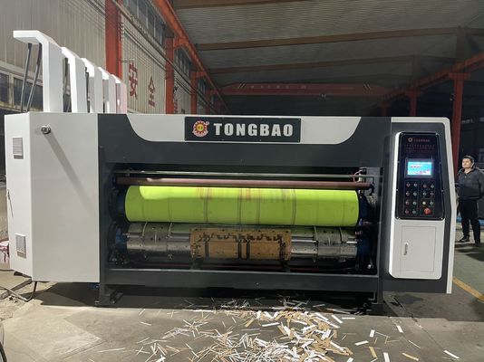 40000 KG macchina da taglio slot Die scatola di stampa di piombo imballaggio alimentatore automatico 3Colors stampante macchina