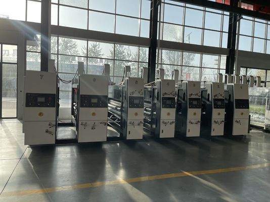 40000 KG macchina da taglio slot Die scatola di stampa di piombo imballaggio alimentatore automatico 3Colors stampante macchina