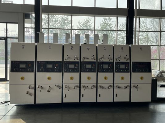 40000 KG macchina da taglio slot Die scatola di stampa di piombo imballaggio alimentatore automatico 3Colors stampante macchina