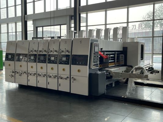 40000 KG macchina da taglio slot Die scatola di stampa di piombo imballaggio alimentatore automatico 3Colors stampante macchina