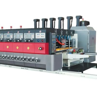Flexoprintore Slotter Die Cutting Cutter Macchina di stampa per scatole di cartone ondulato