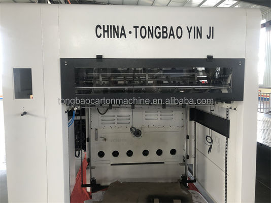 Flatbed Die Press Cartone imballaggio Die Cutting Creasing Piccole scatole di cartone macchina di produzione
