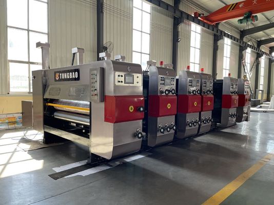 Flexoprintore Slotter Die Cutting Cutter Macchina di stampa per scatole di cartone ondulato