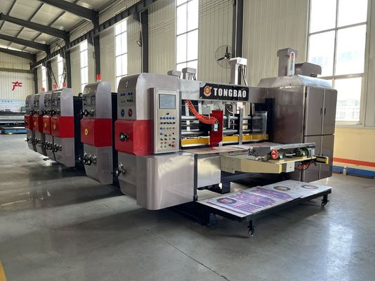 Flexoprintore Slotter Die Cutting Cutter Macchina di stampa per scatole di cartone ondulato