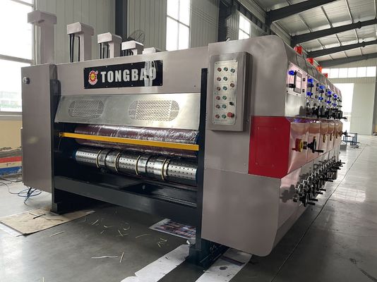 Flexoprintore Slotter Die Cutting Cutter Macchina di stampa per scatole di cartone ondulato
