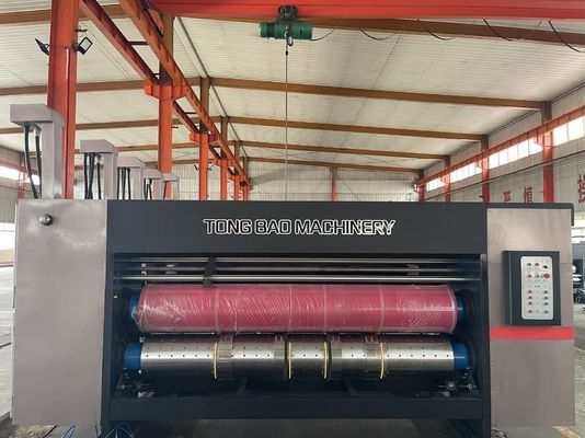 Advanced cartone ondulato Box Flexo due colori Stampante Slotter rotativo Die Cutter Machine