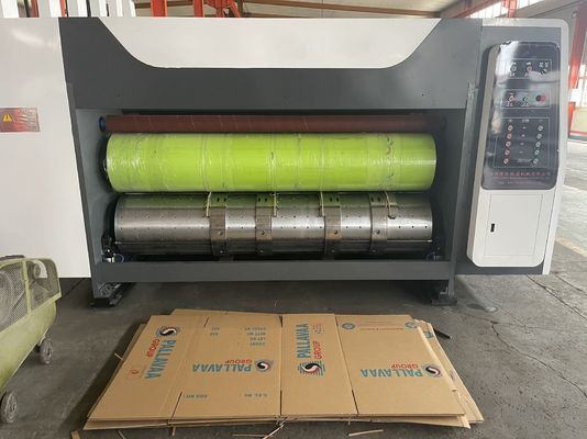 Advanced cartone ondulato Box Flexo due colori Stampante Slotter rotativo Die Cutter Machine