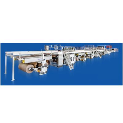 Alta velocità 120 m/min 3 5 7 Ply cartone ondulato macchina per la linea di produzione