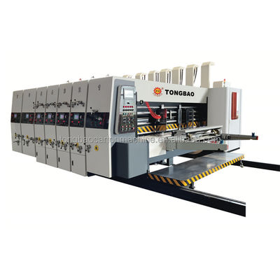 11000 PCS/H Cartone Box Flexo Stampa Slotting Rotary Die Cutting Vibration Stacker Machine