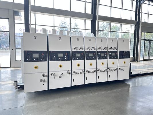 11000 PCS/H Cartone Box Flexo Stampa Slotting Rotary Die Cutting Vibration Stacker Machine