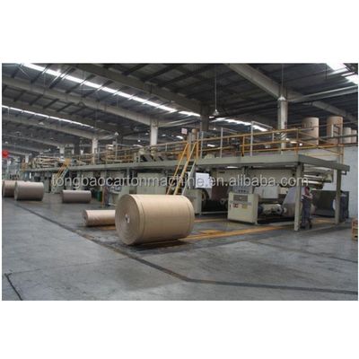 Macchine per la produzione di cartoni corrugati a 5 strati automatici
