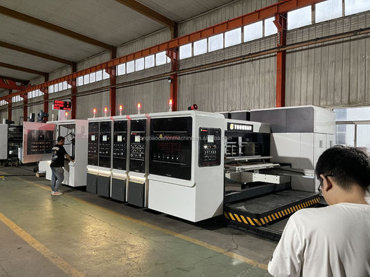 Macchina per la confezione di cartoni ondulati con cartone per cartoni di stampa da 1500 mm