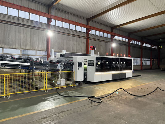 Macchina per la confezione di cartoni ondulati con cartone per cartoni di stampa da 1500 mm