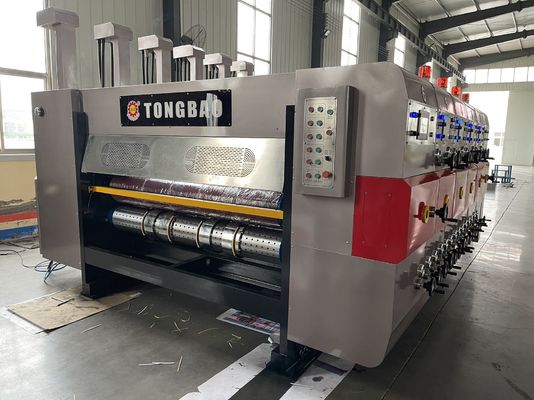 Tagliatore rotativo a stampo rotativo automatico con stampante ad inchiostro ad acqua e imballaggio a stampo