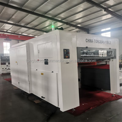 Prodotto in modo efficiente cartone a stampo di taglio Creasing cartone ondulato macchina di produzione