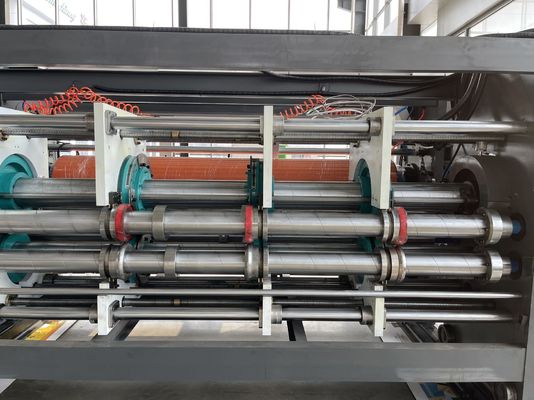 Tagliatore rotativo a stampo rotativo automatico con stampante ad inchiostro ad acqua e imballaggio a stampo