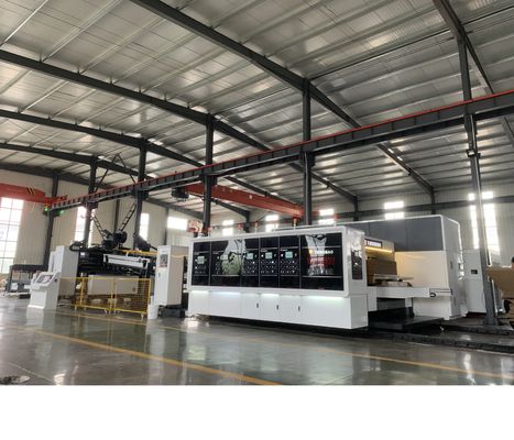 FFG Trasferimento automatico di vuoto Flesso stampa Scatta a fuso a fuso Taglio pieghevole Colla Strapping Machine