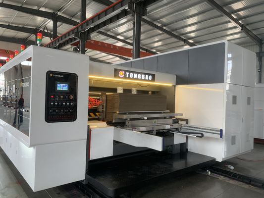 FFG Trasferimento automatico di vuoto Flesso stampa Scatta a fuso a fuso Taglio pieghevole Colla Strapping Machine