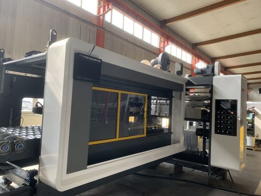 FFG Trasferimento automatico di vuoto Flesso stampa Scatta a fuso a fuso Taglio pieghevole Colla Strapping Machine