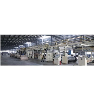 High Speed 5 Ply cartone ondulato macchina per imballaggi lisci e precisi