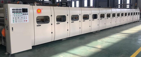 High Speed 5 Ply cartone ondulato macchina per imballaggi lisci e precisi