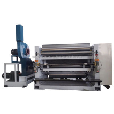 120 m/min 5 Ply 2200mm Fruit Carton Box Making Machine Corrugation Line per la produzione