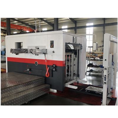 380V Flatbed Die Cutter Carton Box Corrugato Semi-Automatic Die Cutting Machine