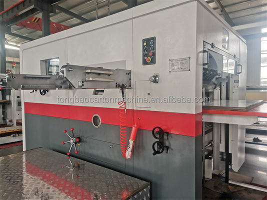 380V Flatbed Die Cutter Carton Box Corrugato Semi-Automatic Die Cutting Machine