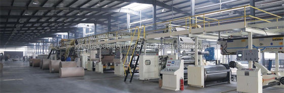 Cartoni Tipo di imballaggio Cartone ondulato attrezzature di produzione 3/5/7 strato linea di produzione