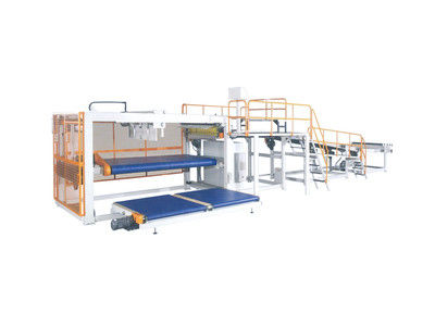 Linea di produzione di cartone per la macchina a cartone ondulato con supporto tecnico video