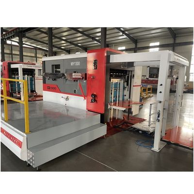 380V macchina automatica per il ritaglio e il taglio a stampo di piastre di cartone tecnologia avanzata