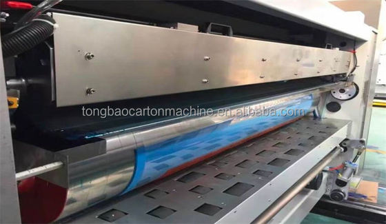 Flesso Plate High Definition Multicolor Printing Slotting Rotary Die Cutting Stacker Machine