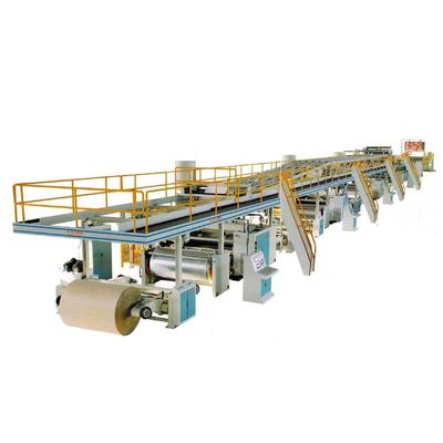 Linea di produzione di cartone ondulato a strati 3/5/7 per cartone e cartone