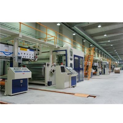 Linea di produzione di cartone ondulato a strati 3/5/7 per cartone e cartone