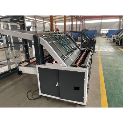 60 m/min Macchina semiautomatica monofaccia per la laminazione della tavola a flauto