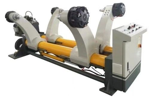 Linea di produzione di cartone ondulato a 3 strati ad alta velocità 2200 - efficienza di produzione a 3 strati
