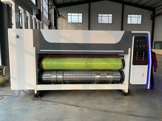 Macchine per la fabbricazione di scatole ondulate con tensione 220/380/440V e funzioni di stampa/taglio