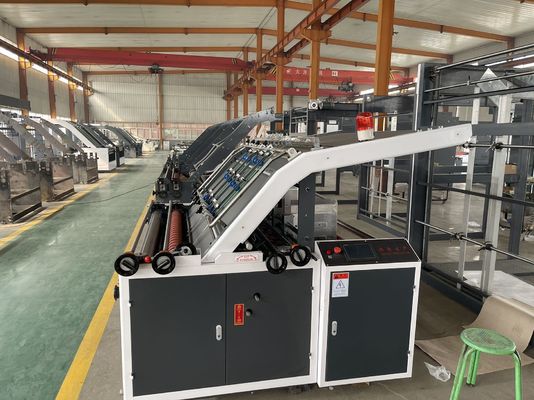 Macchine semiautomatiche per la laminazione del cartone ondulato con tipo azionato elettricamente