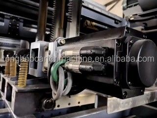 Cartone ondulato per macchinari cartellone Gluer in linea con 2/3/4 colori stampa flessibile ad alta velocità