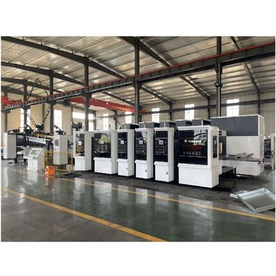 Macchine per la stampa automatica a scatola di cartone, per il taglio a fuso, per il ripiegamento, per la collazione