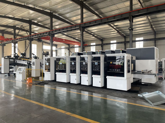 Macchine per la stampa automatica a scatola di cartone, per il taglio a fuso, per il ripiegamento, per la collazione
